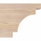 Ekena Millwork Mediterranean Rough Sawn Rafter Tail, Douglas Fir, 4"W x 10"H x 12"L RFT04X10X12MED00RDF - alternate 4
